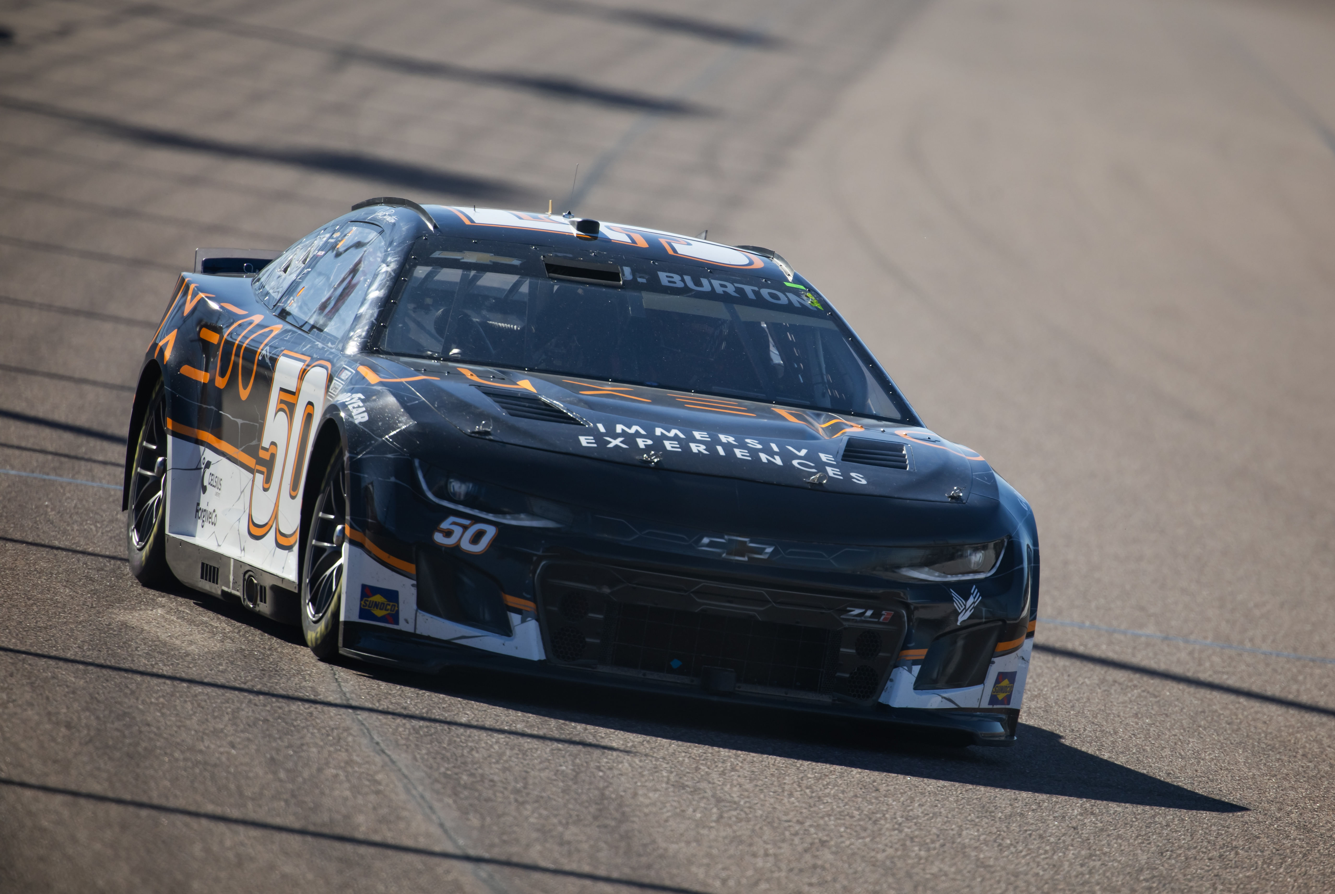 Jeb Burton drove the No. 50 Chevy in the Cup Series' season finale at Phoenix Raceway - Source: Imagn